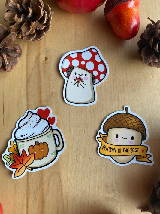 Autumn Collection stickers (Medium)