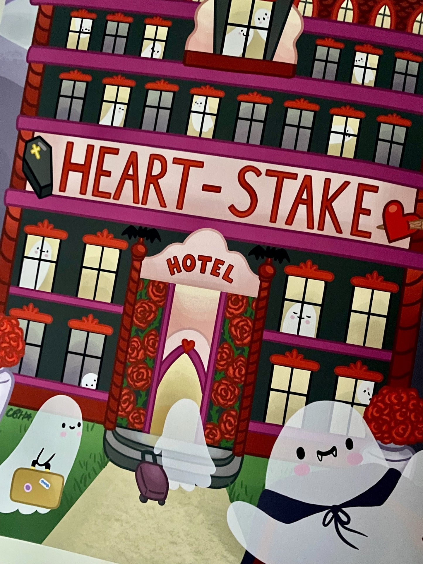 Heart-Stake Hotel Print