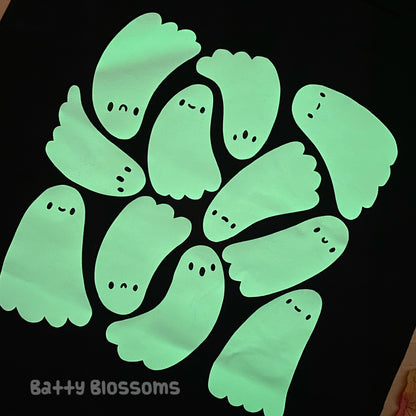 Ghostie Gang Glow-in-the-Dark tote bag