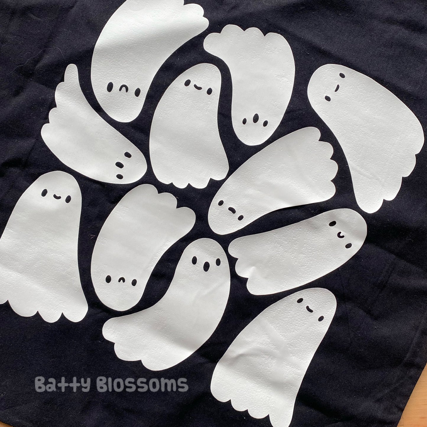 Ghostie Gang Glow-in-the-Dark tote bag
