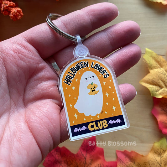 SECONDS Halloween Lover's Club keyring