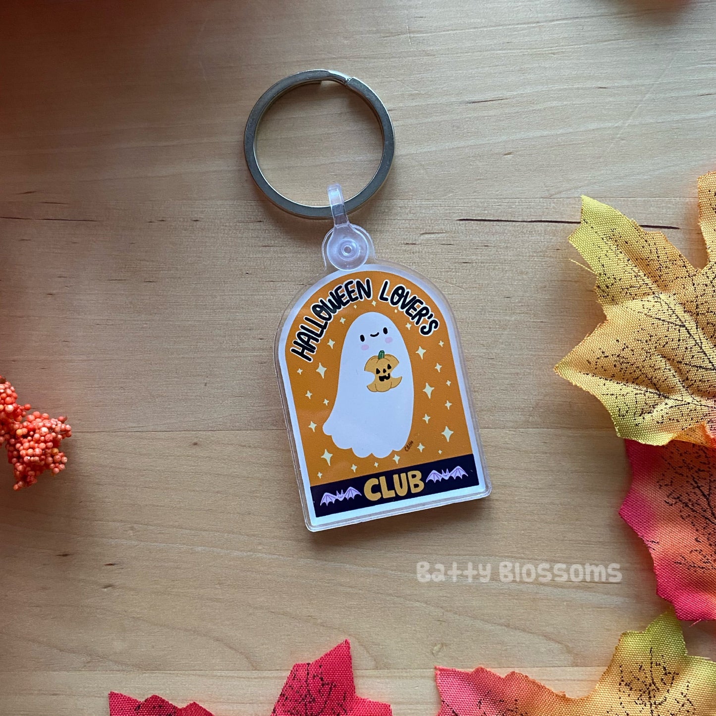 SECONDS Halloween Lover's Club keyring
