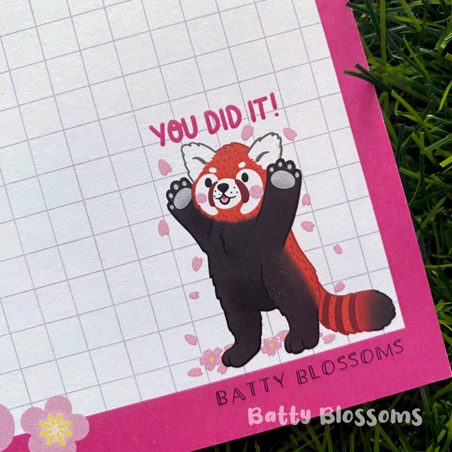 Procrastination Panda list pad